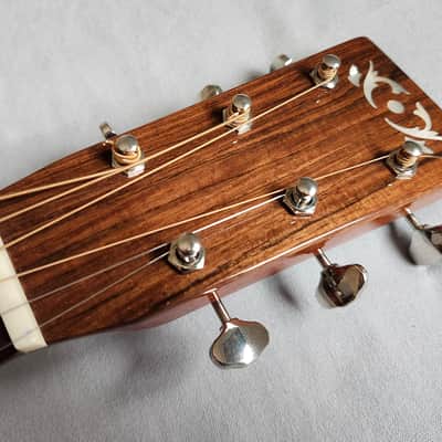Circle Strings Guitars A1/OM Serial #044 2014 Nat Gloss w/HSC image 3