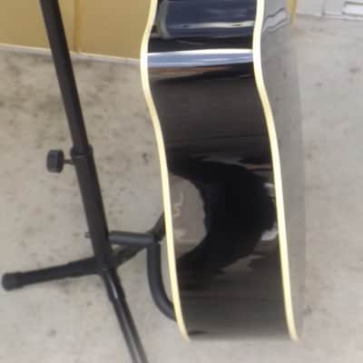 Fender T-Bucket 300CE Hot Rod Series, Quilt Maple Blue Top, Acoustic Electric Guitar With GigBag image 7