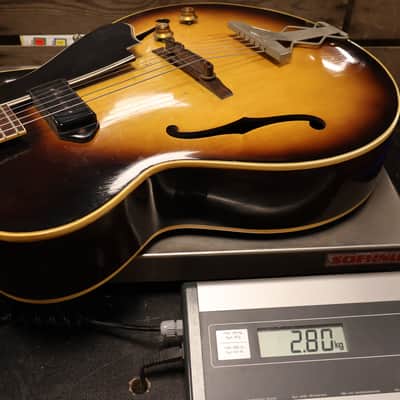 Gibson 1956 ES-175 Sunburst OHSC image 7