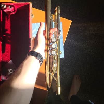 1952 York Master FeatherTouch Trumpet – Excellent Condition – Recently Serviced – Includes Original FeatherTouch Parts (Partial) image 12