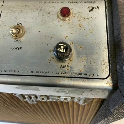 Gibson GA-19RVT Falcon 15-Watt 1x12" Guitar Combo 1965 - Brown image 5