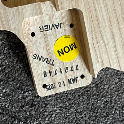 Share Fender American Vintage 51 Telecaster guitar body unfinished ash 5 lb 6 oz image 2