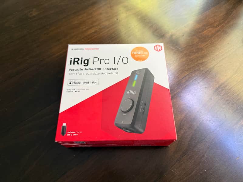 IK Multimedia iRig Pro I/O Mobile Audio Interface
