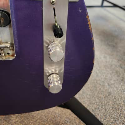 Used 2018 Fender Limited Edition Road Worn '50s Telecaster - Purple Metallic with Fender Deluxe Padded Gigbag image 21