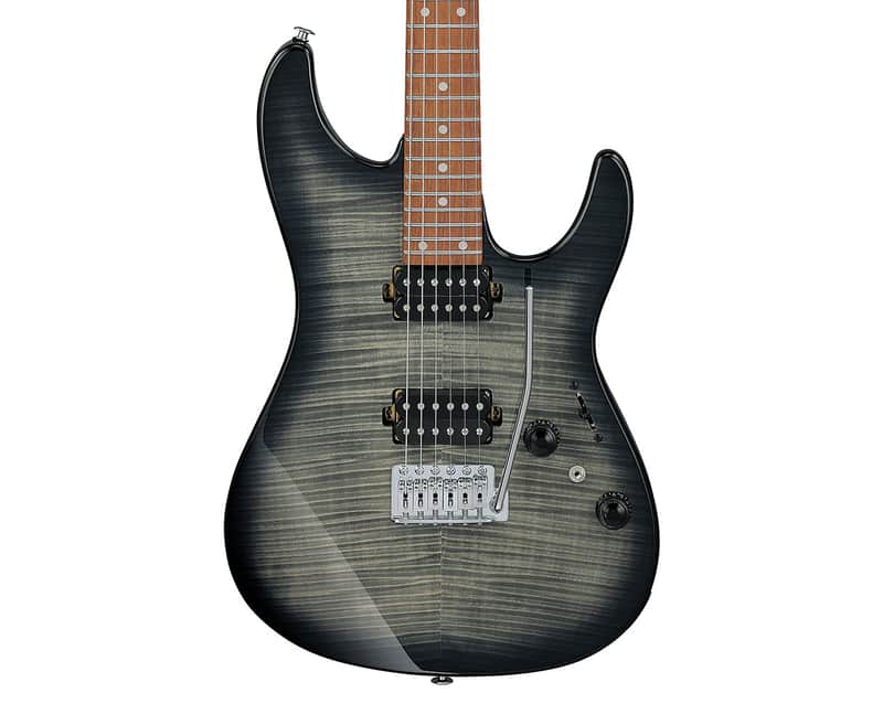 Used Ibanez AZ24S1FTKS AZ Standard Guitar - Transparent Black Sunburst image 1