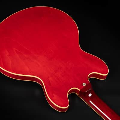 2014 Gibson Custom Shop 50th Anniversary '63 ES-335TDC VOS - Faded Cherry | USA Memphis 1963 Reissue Block Inlays 3.56kg | CoA OHSC image 15