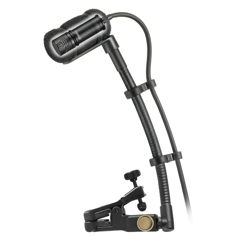 Audio-Technica Cardioid Condenser Microphone Cardioid Condenser Instrument Microphone (ATM350U) image 1