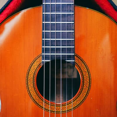 1998 K.Yairi RS-5 Classical Guitar – Hand Crafted in Japan | Solid Top | Signed Label | Hard Case | Vintage Tone image 4