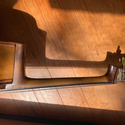 Double bass 3/4 circa 1800 3/4 swell back Pro instrument image 7