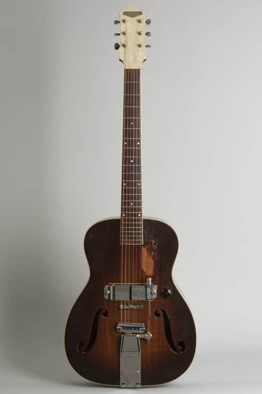 Rickenbacker Ken Roberts Model Hollow Body Electric Guitar (1937), ser. #C-1798, original hard shell case. image 1