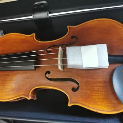 Stentor SR1880OFTA Violin 4/4, Handmade ProSeries Arcadia, Fernambuk Bogen, DeLuxe Case Polycarbonat image 4