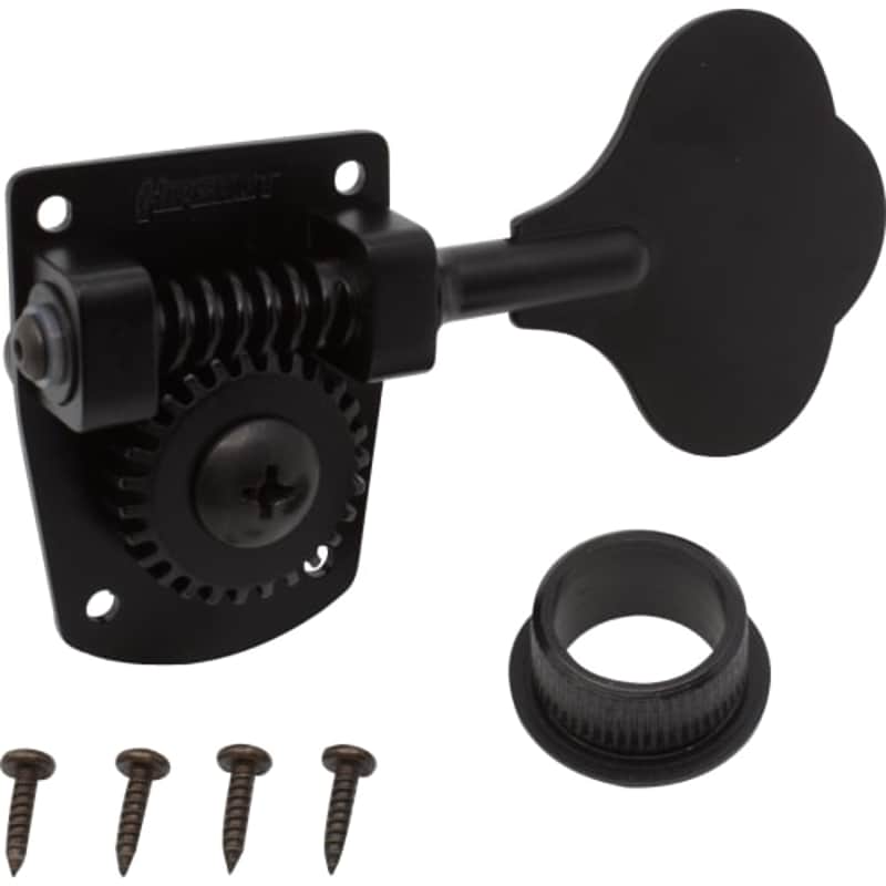 Black Tuner - Hipshot, HB7 American Classic, for Bass image 1