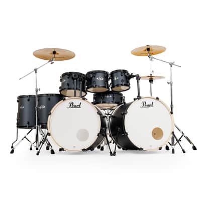 Pearl EXX728SPNB866- Pearl Export Limited Edition EXX Double Bass 8 Piece Complete Set ( Graphic Slate ) image 9