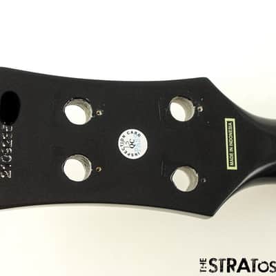 Epiphone Embassy Bass Double Cut DC BODY + NECK, Mahogany Graphite Black image 8