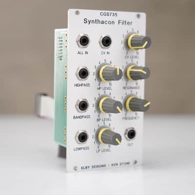 Elby Designs CGS735 Synthacon Filter Module w/ Tiptop Stackcables #58576 image 6