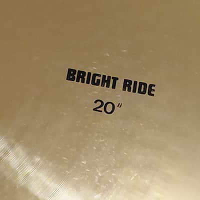 VIDEO! Paiste Sound Creation CUSTOM REFLECTOR 20" Bright Ride 1988 Nicko?? image 3