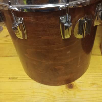 Ludwig Vintage Slide Mount Concert Tom Set 13", 14", 15", 16" - Natural image 3
