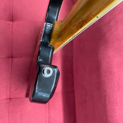 Teisco Style 2 Pickup Vintage Japanese Bass - Tobacco Sunburst image 21
