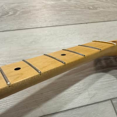 New Old Stock Open Box Fender Deluxe Maple Stratocaster Neck 22 Narrow Tall Frets 12" Radius image 2