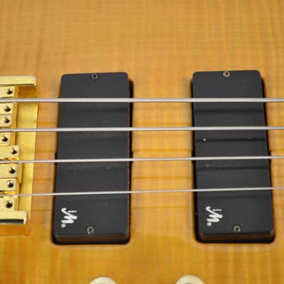 Brian Moore i4 i2000 2001 Natural 4 String Bass Neck-Thru w/OHSC image 18