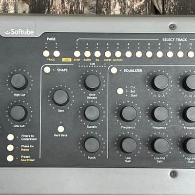Softube Console 1 MKII Hardware/Software Mixer 2010s - Black/Grey image 2