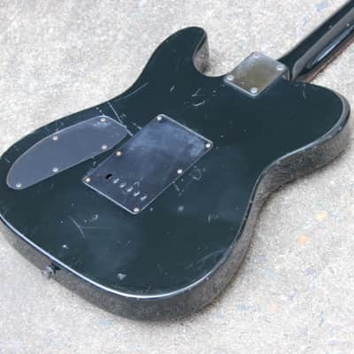 1985 Fender TL-555 Boxer Series Japan HH Telecaster (Black) image 7