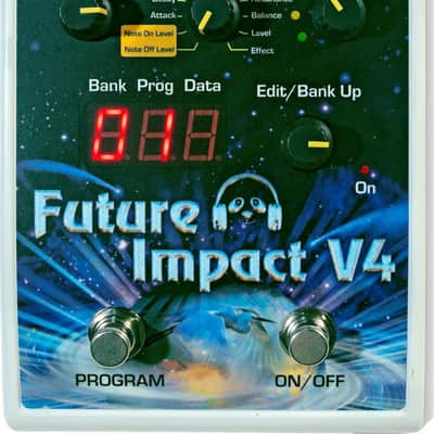 Panda Audio Future Impact V4 Synthesizer Bass Effects Pedal image 1
