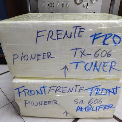 Pioneer SA-606 Amplifier and TX-606 Tuner Operational Rare image 21