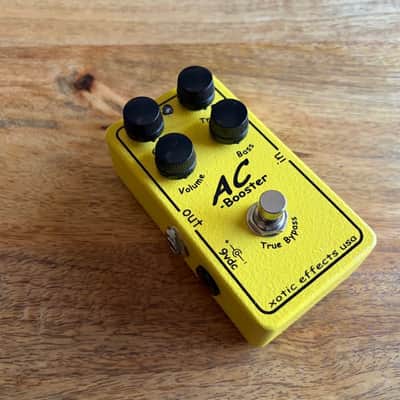 Xotic AC Booster 2007 - 2020 - Yellow image 1