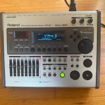 Roland Td20 VDrum Module Brain td20 WITH WOT TECH OLED UPGRADE