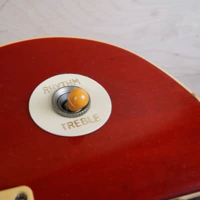 Tokai Love Rock LS-50 MIJ 1981 Cherry Sunburst Vintage Japan w/ Bag image 8