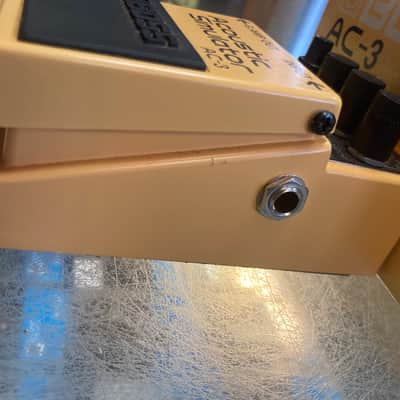 Boss AC-3 Acoustic Simulator (Dark Gray Label) 2006 - Present - Yellow image 5