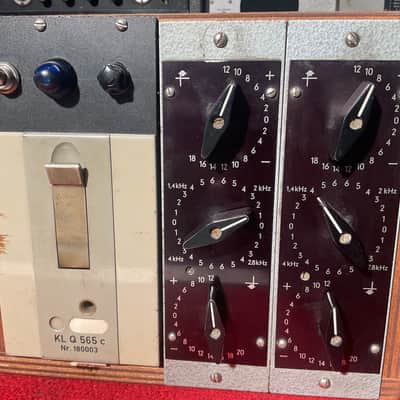 Klangfilm RZ 062 B PAIR EQUALIZER W/ PSU VINTAGE PLUG & PLAY image 1