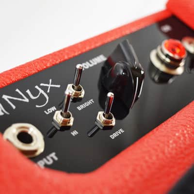 Achillies Nyx 8w 1x10" G10 Greenback Combo Two-Tone Black & Red image 5