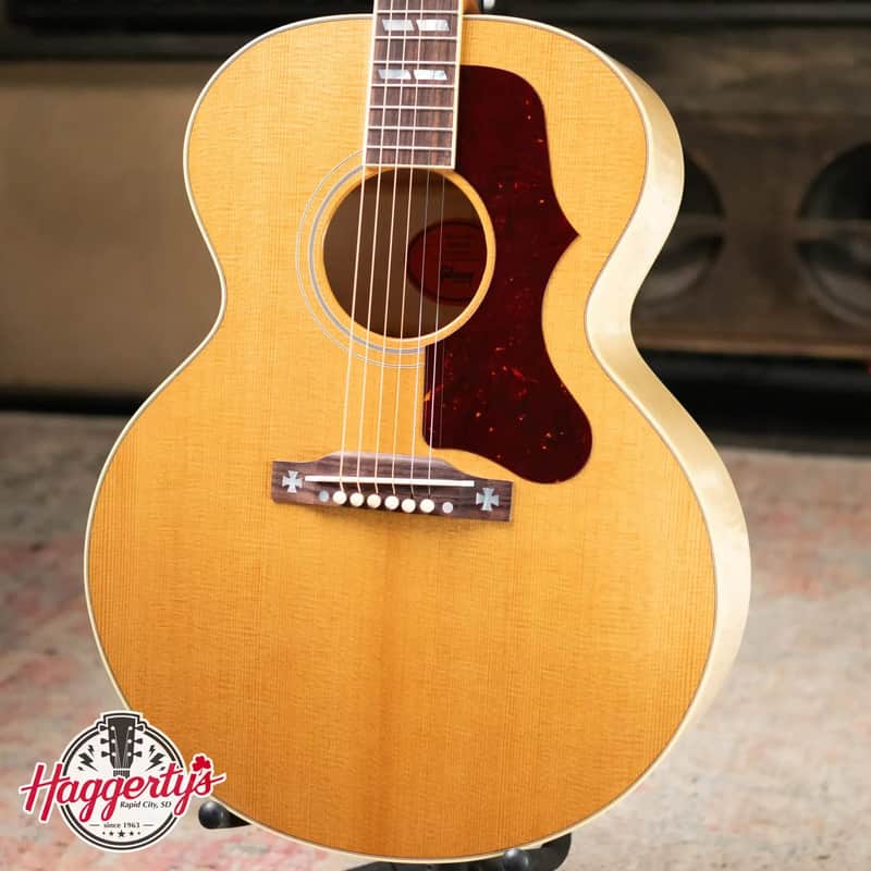 Gibson Custom Shop 1952 J-185 Acoustic Guitar - Antique Natural with Hardshell Case image 1