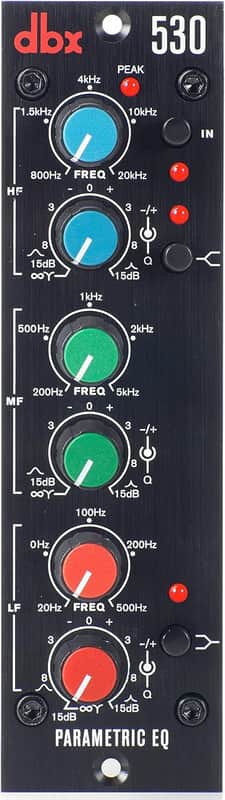 dbx 530 Compact, Professional Parametric EQ image 1