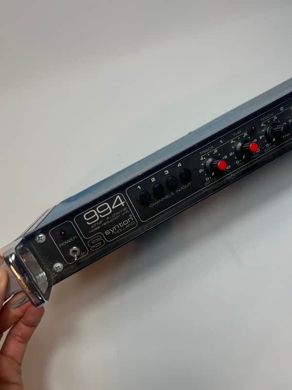 Synton 994 - 4 Channel Noise Reduction Unit (Rare Vintage Swiss Gear) - Powers On / Untested image 1