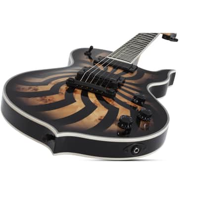 Wylde Audio ODIN GRAIL BUZZSAW-BCB Charcoal Burst Buzzsaw image 3