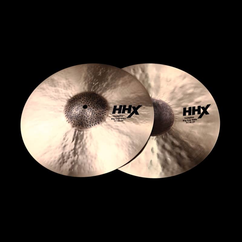 Sabian 11502XBCN HHX 15" Big Cup Hats Complex image 1