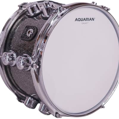 Natal Birch Fusion X 10" x 6.5" Rack Tom Drum Black Metallic image 2