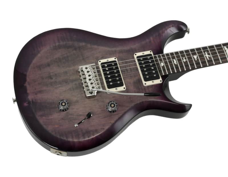 Paul Reed Smith S2 Custom 24 Faded Gray Black Purple Burst On Sale image 1