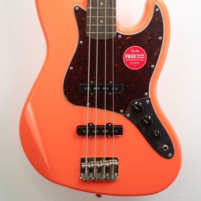 Squier Classic Vibe 60s Jazz Bass Tahitian Coral image 1