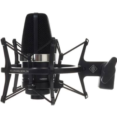Neumann TLM102 Studio Set (Black) Condenser Microphone with EA4 Shockmount image 5