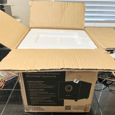 Pioneer SW-8 Andrew Jones 100W 8" Powered Subwoofer w/ Original Box; Tested image 8