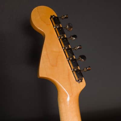 Fender FSR Thinline Jaguar 50th Anniversary 2012 Gloss Black MIJ w/ G&G Tweed Case image 11