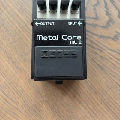 Boss ML-2 Metal Core Distortion Pedal – Black Metallic – Made in Taiwan – w/ Original Box & Paperwork image 1