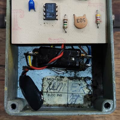 VINTAGE! M104 MXR Distortion + Brown Block Logo Germanium Soft Clipping 1970s USA image 12