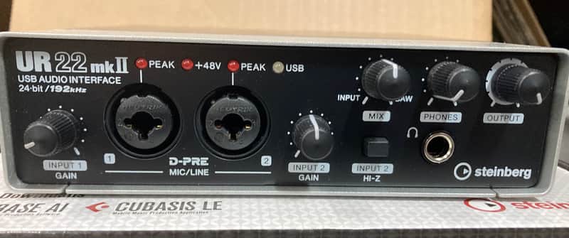 Steinberg UR22mkII 2 x 2 USB 2.0 Audio Interface image 1
