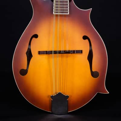 Epiphone F-5 Studio Mandolin with Premium Gig Bag, Vintage Sunburst Satin image 1