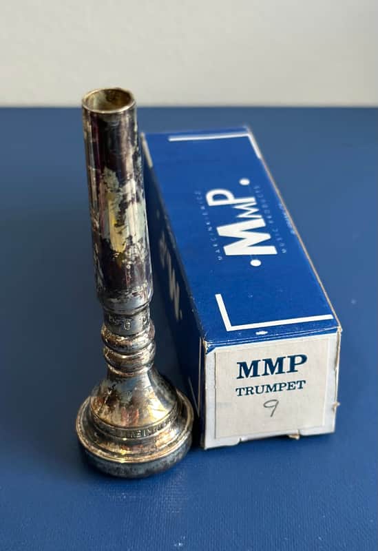 NOS Marcinkiewicz Model 9 Trumpet Mouthpiece - Silver image 1